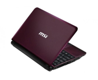 MSI Wind U180-491PL N2600/1GB/320/7SE fioletowy - 125129 - zdjęcie 1